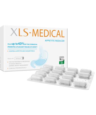 XLS Medical Appetite Reducer - Appetite Suppressant and Hunger Control for a more Efficient Weight Loss - 60 Capsules 10 Days Treatment 60 Count (Pack of 1) - Buy Online on GoSupps.com