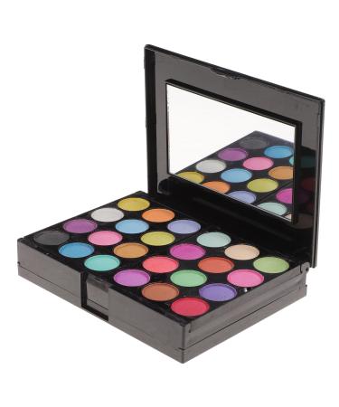 Hemoton 24 4 Makeup Kit Blush for Cheeks Eyeshadow Palette Lip Gloss Eye Shadow 0.04 Ounce (Pack of 1) As Shown