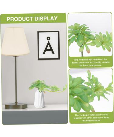 Zerodeko 2 Pcs Simulation Plant Succulent Outdoor Small Greenery Decor Artificial Succulents Photo Mini Decor Plants Wedding Scene Layout Prop Plastic Child Christmas The Flowers Greenx2pcs 29x18cmx2pcs - Buy Online on GoSupps.com