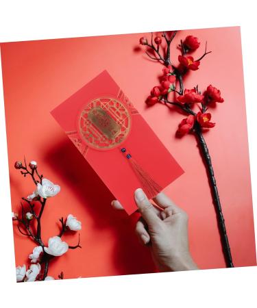 LALAFINA 12 Pcs Wedding Red Envelope Red Gifts Cash Envelopes Rabbit Red Envelopes 2023 Wedding Red Packet Red Money Bags Wedding Favors Chinese Money Envelopes Paper Bride Card Dedicated - Buy Online on GoSupps.com