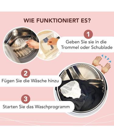 Cosmeau Cherry Blossom Detergent Leaves - Eco-Friendly Plastic-Free 20 Washes - Ideal Travel Solution for White Color & Black Fabrics - Buy Online on GoSupps.com