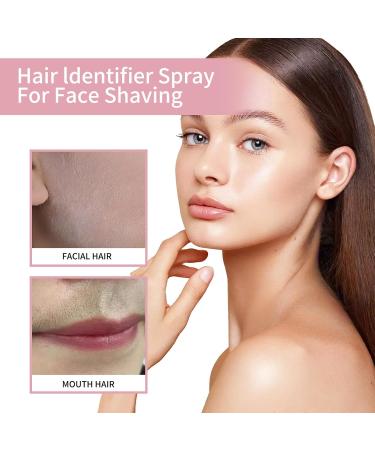 Hair Identifier Aerosol Spray for Peach Fuzz - All Skin Types Grooming Set | Women's Shaving Powder Spray - Buy Online on GoSupps.com