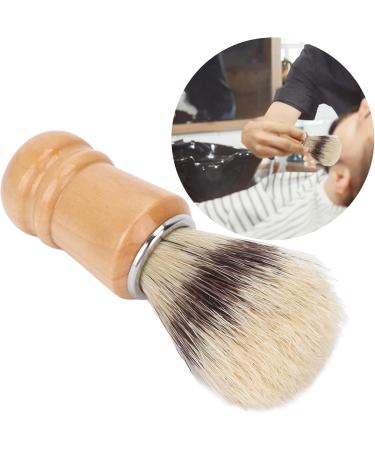 Premium Men's Beard Brush - Skin-Friendly Facial Brush with Natural Wood Handle for Sensitive Beard Care & Styling - Buy Online on GoSupps.com