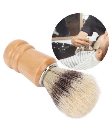 Premium Hair-Razor Brush for Men | Comfortable Handle Thick Foam & Dense Bristles | Ideal Beard-Shaving Tool for Home Use - Buy Online on GoSupps.com