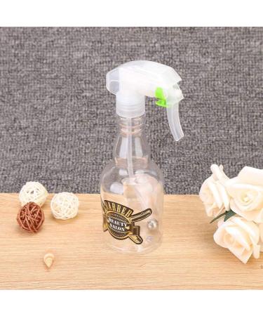 280ml Barber Spray Bottle - Refillable Water Spray for Hair Plants & Home Cleaning | Clear Water Mister - Buy Online on GoSupps.com