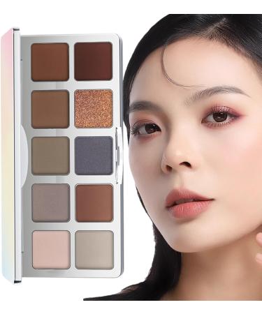 Eyeshadow Palette 10Colors Blendable Beauty CosmeticsEyeshadow Palette for Travel and Makeupfor Women Wife Girlfriend Mom BD401 - Buy Online on GoSupps.com