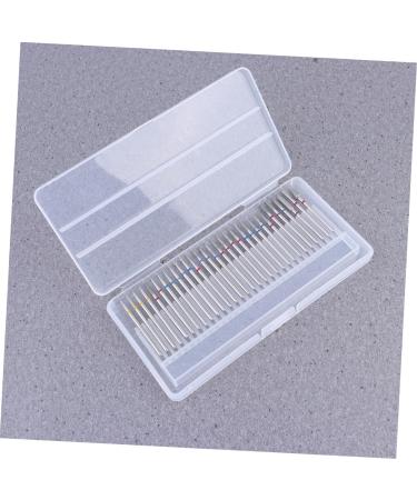 Beatifufu 1 Box Nail Art Kit Nail Care Polishing Drill Manicure Tools Grinding Head for Nail Cylinder Head Nail Goue Diamond Nail Drill Bits Manicure Head Set To Rotate Polisher - Buy Online on GoSupps.com