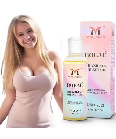 Bobae Brazilian breast Tightening Oil for sagging breast Bust boobs Enhancement Oil Size up Toning Firming Massage Oil larger Breast Enhancement Gel bigger Brazilian Boobs Women