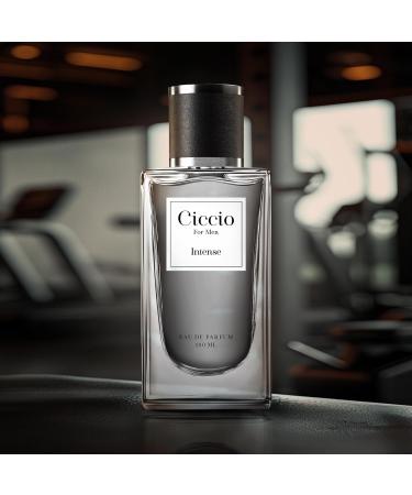 Ciccio_Intense Eau De Perfume for Men with Bergamot Mandarin Rosemary Sage and Amber | Premium Long Lasting Woody Aquatic Fragrance Scent|Perfect Perfume for Summer 100ml - Buy Online on GoSupps.com