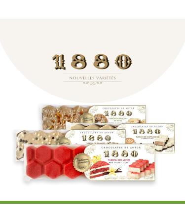 Rosc n de Reyes Signature Turron Creamy Texture Supreme Quality Noble Ingredients Authentic Flavor The Most Expensive Turron in the World 200g - Buy Online on GoSupps.com