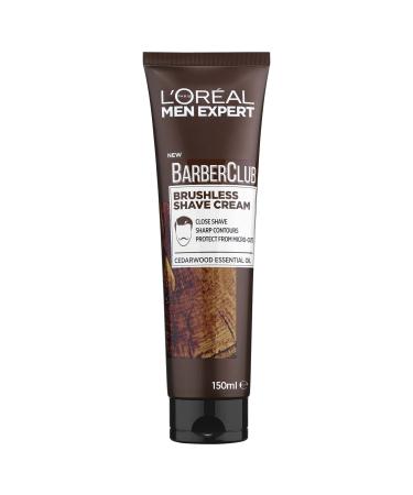 L'Oreal Men Expert Barber Club Protecting Precision Shave Down and Shape Cream 150ml Protecting Precision Shave Cream