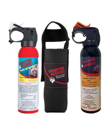 Counter Assault 8.1 Oz Bear Spray and Inert Combo Pack - Buy Online on GoSupps.com
