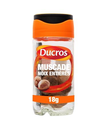 DUKRO pice Aromatique de Muscade Noix Enti res Saveur Intense et Authenticit (Flacon 18g) - Lot de 3 - vendu par Lot
