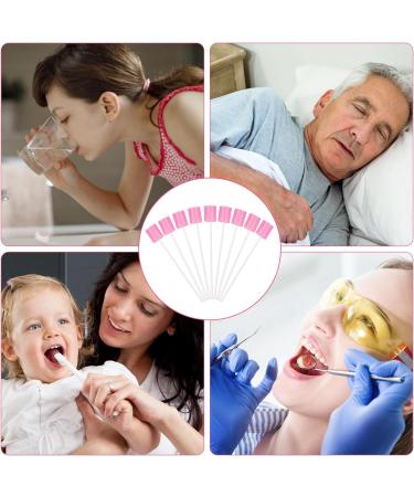 100PCS Oral Swabs Dental Sponge Swab for End of Life Care | Disposable Mouth Cleaning Tool - Buy Online on GoSupps.com