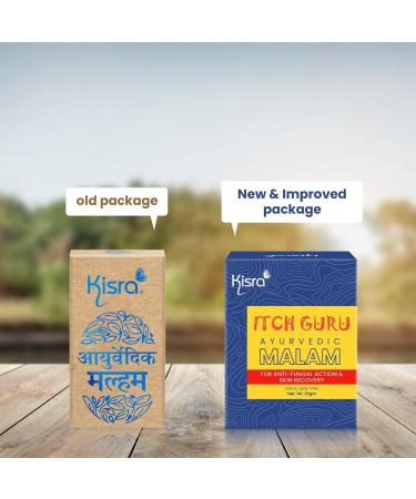 Rise Itch Guru Ayurvedic Malam for Anti-Fungal Infection Itching & Skin Recovery for All Skin Types 25gm (Pack of 2) - Buy Online on GoSupps.com
