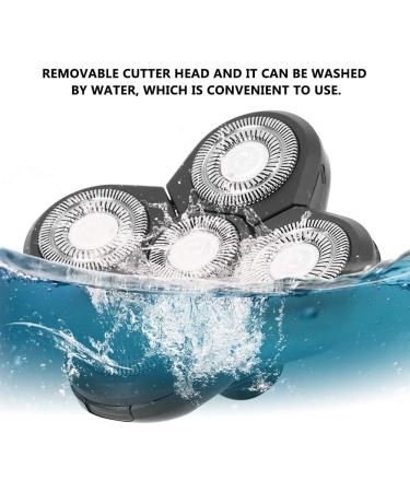 Universal Razor Blade Refill | 5-Blade Replacement Heads for Electric Shavers - Waterproof & Rotatable for Daily Use - Buy Online on GoSupps.com