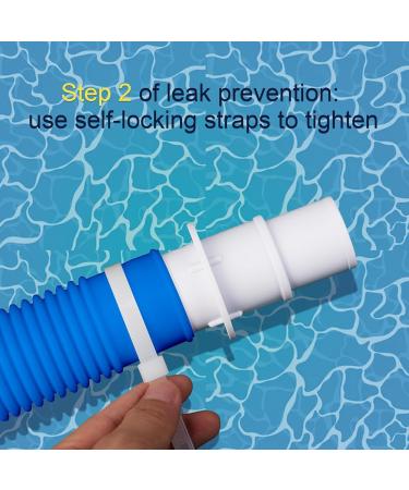 Lot de 4 adaptateurs de tuyau pour nettoyeur de piscine - Buy Online on GoSupps.com