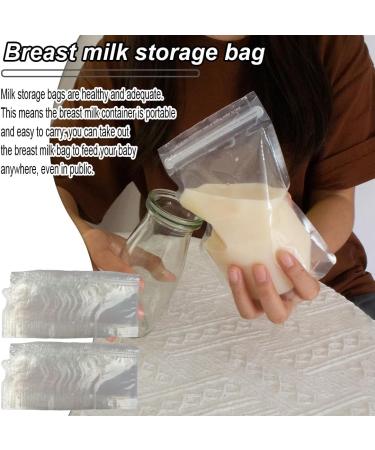 DDKY 80-Pack 250ml Breast Milk Storage Bags - Safe Freezable Breastfeeding Collection Bowls for Convenient Milk Storage - Buy Online on GoSupps.com