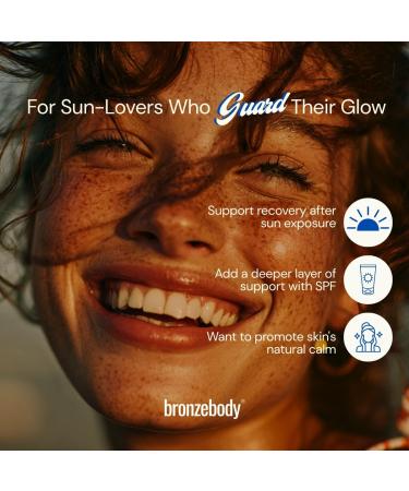 bronzebody Guard The Daily Sun-Support Supplement for Skin Recovery & Cellular Resilience | Polypodium Leucotomos Niacinimide & SD Solar Blend | 60 Capsules Sun Defense - Buy Online on GoSupps.com