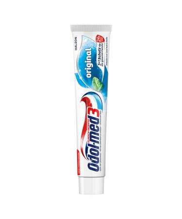 Odol-med3 Original Toothpaste toothpaste with 3in1 protection for strong teeth healthy gums** and fresh breath 75ml - Buy Online on GoSupps.com