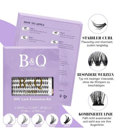 280 PCs Lash Extension Set - 0.07D 9-15 Mix | Complete Eyelash Extensions Kit for Beginners with Eyeliner Glue & Applicator - Buy Online on GoSupps.com