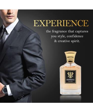 Dumont INSPIRITU POUR HOMME - 3.4oz - Luxury Perfume for Men - Musky & Masculine Fragrance - Long Lasting Cologne Mist & Body Spray Alternative - for Him - Buy Online on GoSupps.com