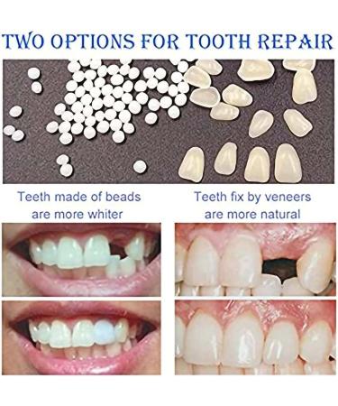 OTCPP Temporary Tooth Repair Kit - 50g Filling Beads & 60pcs Thermal Beads Replacement - Buy Online on GoSupps.com