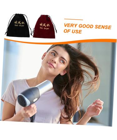 Sosoport 2pcs Hair Dryer Storage Bag Duffle Bag for Travel Styling Tools Appliances Travel Bag Hotel Supplies - Buy Online on GoSupps.com