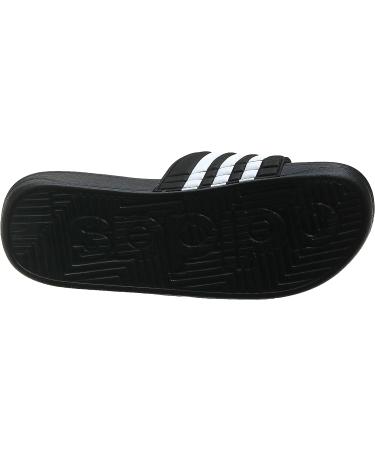 Adidas Adissage Slides Sandal - Unisex | Black/White | Size 11W/10M - Buy Online on GoSupps.com