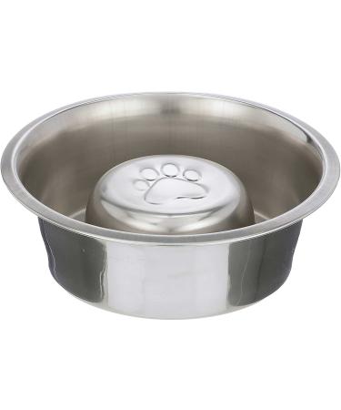 Neater Pets Slow Feed Bowl Inserts - Fits Most Elevated Feeders - Stainless Steel or BPA-Free Plastic 3 Cup Stainless Steel - Fits 7.25" - 8" Opening - Buy Online on GoSupps.com