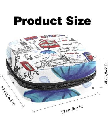 Portable Period Pocket Bag for Women & Teens - Stylish Menstrual Cup Storage | Importance in London - Buy Online on GoSupps.com