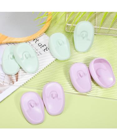 Beaupretty 4 Pairs Tools Hair Coloring Ear Covers Ear Covers for Hair Dye Silicone Ear Covers Ear Protectors Ear Covers for Hair Dryer Ear Protection Silica Gel - Buy Online on GoSupps.com