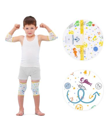 Soothems Eczema Arm or Leg Sleeves for Itch Relief and Wet Wrap Bandages for Baby & Kids 3 (Widest Circumference  10.5 Inch)