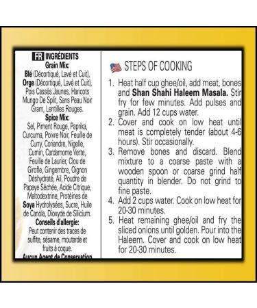 Shan Shahi Haleem Mix 300g (Pack of 3) 300 g (Pack of 3) - Buy Online on GoSupps.com