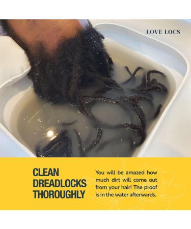 Love Locs Poudre D tox Dreadlocks au Vinaigre de Cidre de Pomme | Bain D tox Locks et Dreads | Nettoyant Clarifiant Cuir Chevelu | Soin Naturel Sans R sidus pour Dreadlocks - Buy Online on GoSupps.com