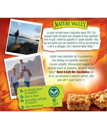 Nature Valley Sweet and Salty Peanut Butter Cereal Bars 5 x 30g - Buy Online on GoSupps.com