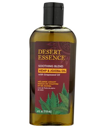 DESERT ESSENCE Soothing Blend Jojoba & Hemp Oil 4 FZ