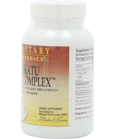 Planetary Herbals Trikatu Sinus Complex 1000mg - 120 Tablets for Free Breathing | Ayurvedic Classic by Planetary Ayurvedics - Buy Online on GoSupps.com