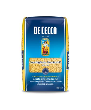 De Cecco DE CECCO Conchigliette Piccolo N 53 Long Pasta 500 g
