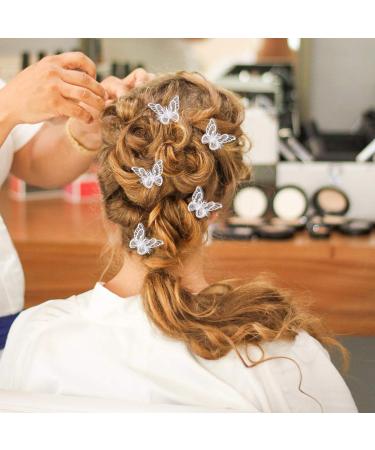 Buy Frcolor 10-Piece Butterfly Hair Clips - Vintage Lace Pearl Hairpins for Women & Girls | Perfect Hair Jewelry Gifts - Buy Online on GoSupps.com