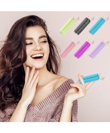 Volumizing Hair Clips Set - 12 Velcro Roller Clips for Fluffy Hair Volume - Portable Root Clips for Women - 6 Styles - Buy Online on GoSupps.com