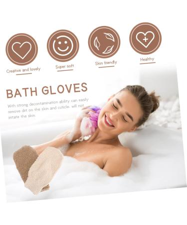 POPETPOP Back Bath Scrubbers Woven Bathing Gloves - Buy Online on GoSupps.com