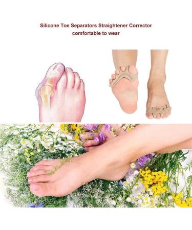 HPOP Silicone Toe Separators for Bunion Relief and Toe Correction - Buy Online on GoSupps.com