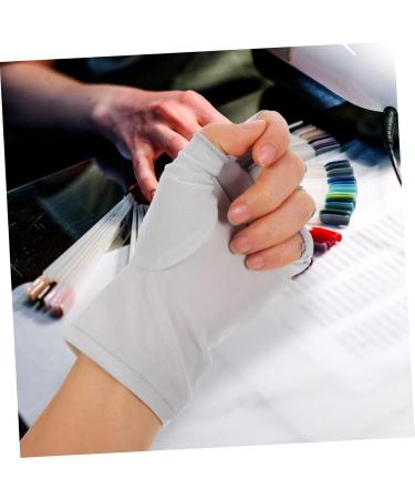 2 Pairs Nail Gloves Gloves Gloves Hand Gloves for Protection Reusable Gloves Fingerless Protective Gloves Nail Glove Protector Manicure Used Gloves FRCOLOR - Buy Online on GoSupps.com