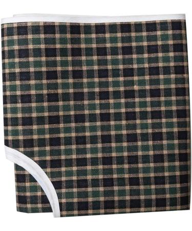 Pengxiaomei Adult Bibs - Washable Dining Bib for Elderly in Green - Protect Clothing with Ease - Buy Online on GoSupps.com