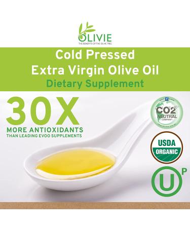 Organic High Polyphenol Rich Olive Oil OLIVIE PLUS 30X | Moroccan Desert EVOO 250ml Glass Bottle - Buy Online on GoSupps.com