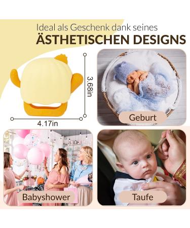 2 Pack Baby Bite Ring Toy | Food-Grade Silicone Teething Aid | Biting Glove for Infants 3+ Months | Soothing Gum Relief - Buy Online on GoSupps.com