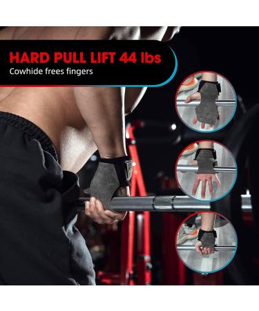 Manueklear Weight Lifting Bands with Padded Wrist Loop | Leather Straps for Powerlifting & Strength Training | Professional Weightlifting Gear for Women (Gray) - Buy Online on GoSupps.com