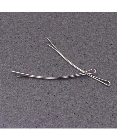 Beaupretty 100 Pieces Long Flat Bobby Pins - Metal Hair Clips for Women & Girls (White) | Perfect Hair Accessories for All Styles - Buy Online on GoSupps.com