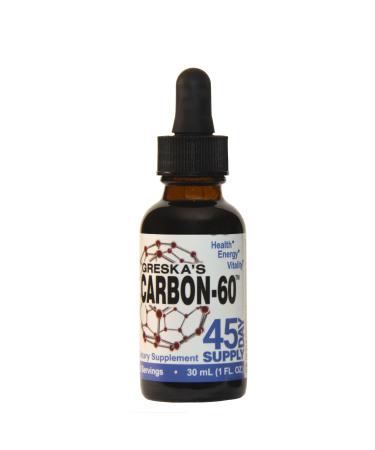 Greska's Carbon-60 45-Day Supply Food-Grade All-Natural Organic Ingredients 1